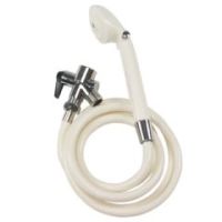 McKesson Deluxe Handheld Shower Head Spray with Diverter Valve - Handheld Shower Head Spray with Diverter Valve