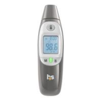 HealthSmart Compact Instant Read Infrared Digital Ear Thermometer, Gray - Each