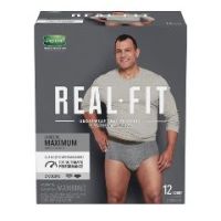 Depend® Real Fit® Pull On Protective Underwear for Men - Sm/Med - Maximum Absorbency - Pack of 19