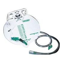 Bard Bedside Drainage Bag with Two-Hook Hanger - 2000ml
