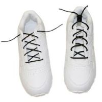 Elastic Shoe Laces With Cord-Lock