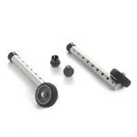 Fixed Wheels with Glide Tips