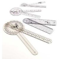 Transparent Plastic 8 Goniometers - Each