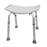 McKesson Aluminum Bath Bench Without Back - Each