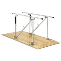 Deluxe height adjustable platform parallel bar, 7