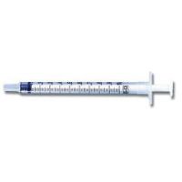 BD Tuberculin 1 mL Syringe with 21 G x 1 in. BD PrecisionGlide™ Detachable Needle - Box of 100