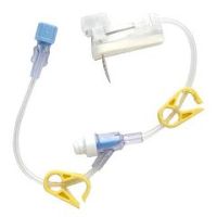 Gripper Plus huber needle without y-site - Gauge 22 Needle Length 3/4 With Y-Site - Box of 12