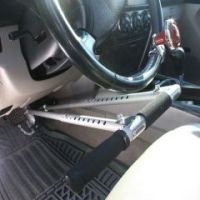 Freedom Staff - Handicap Driving Portable Hand Controls for Car Steering, BrakeGas - Each