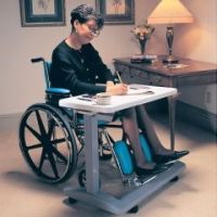 Deluxe Overbed Table / Wheelchair Desk - Each