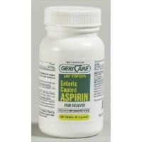 Gericare EC Low Dose Aspirin Tablet - 300/BT - Bottle of 300