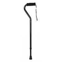 McKesson Offset-Handle Aluminum Cane