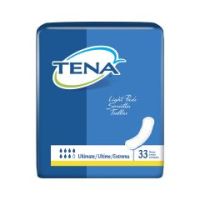 TENA Light Ultimate Adult Disposable Heavy-Absorbent Bladder Control Pad, 16 Inch Length