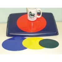 Dycem Nonslip Matting - Round Pad, 5.5 Diameter