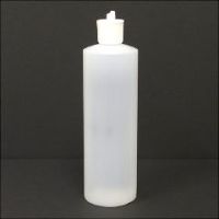 8 Oz Plastic Bottle with Flip Top Cap - Massage Oil & Lotion Bottle