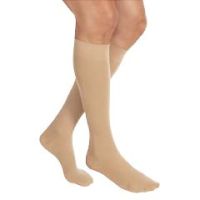 Compression Stockings Relief Knee-high - Beige Large - 1 pair