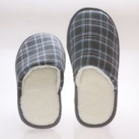 Mens Wool Fleece Lined Slipper