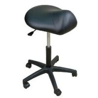 Oakworks Premium Saddle Stool 22-29H