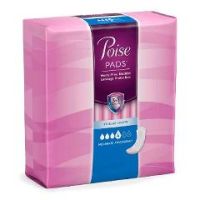 Poise Pads with ContourFit - Moderate Absorbency Long Length 12.20 - Pack of 60