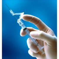 3mL BD SafetyGlide Syringe w/ Shielding Subcutaneous Injection Needle 25g x 5/8- Syringe 3ml W/Subq Needle 25g x 5/8  - Box of 50