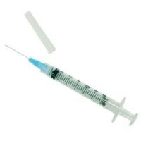 3 mL Luer-Lok Syringe with 25 gauge x 5/8 PrecisionGlide Detachable Needle - Box of 100