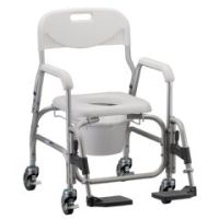 Deluxe Shower Chair Commode - Each