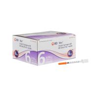 Standard Insulin Syringe with Needle Veo Ultra-Fine 0.3 mL 15/64 Inch 31 Gauge NonSafety Regular Wall