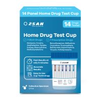 Drugs of Abuse Test Kit 2San AMP, BAR, BUP, BZO, COC, mAMP/MET, MDMA, MTD, OPI, OXY, PCP, PPX, TCA, THC 1 per Kit (18 Kits per Case) CLIA Waived