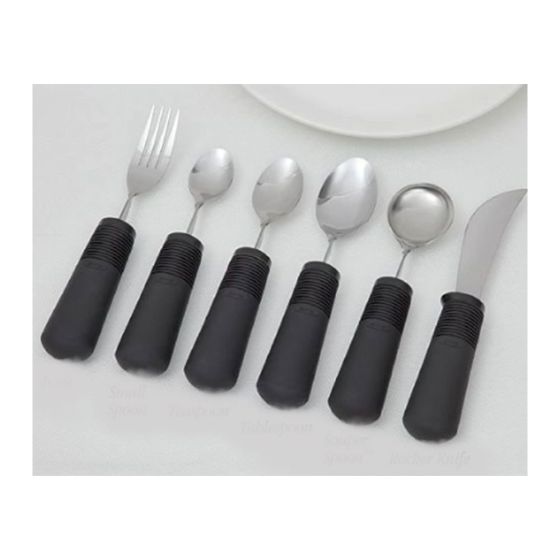 Good Grips Stainless Steel Built-up Handle Eating Utensils