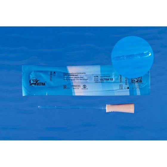 Cure Ultra Female Intermittent Catheter, 6 - Ready To Use