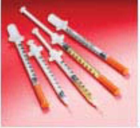 Standard Hypodermic Syringe with Needle Nipro 3 mL NonSafety Regular Wall