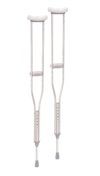 Drive Medical Tall Crutches, Adult Size-Pair