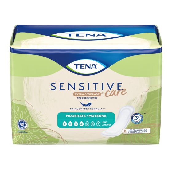 TENA Intimates Adult Disposable Moderate-Absorbent Bladder Control Pad, 12 Inch Length