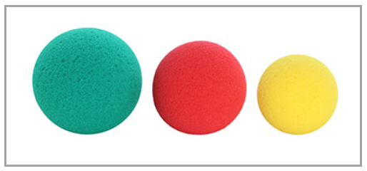 CanDo® Memory Foam Squeeze Ball