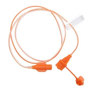 ENFit Extension Set NeoConnect 60 Inch, Orange, PVC Tubing, Sterile