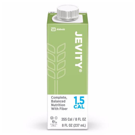 Jevity 1.5 CAL - 8 oz cans - High Protein Nutrition with Fiber