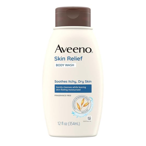 Body Wash Aveeno® Skin Relief Liquid 12 oz. Bottle Unscented - Each