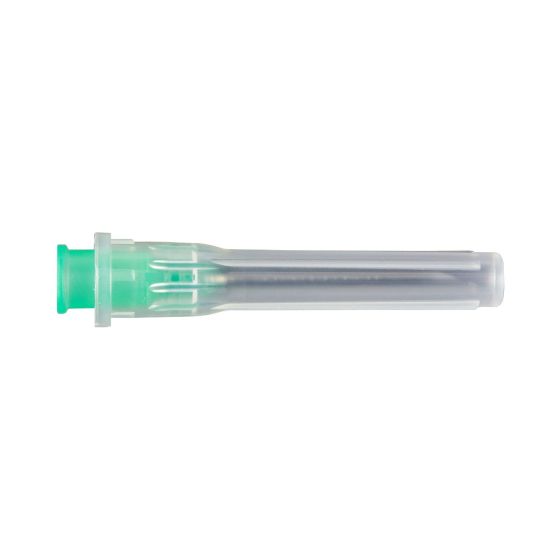 Monoject Luer Lock Hypodermic Needle Only - 18 g x 1 Green