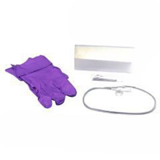 6 Fr. Pediatric, Graduated SAFE-T-VAC Suction Catheter, Straight Pack, Sterile