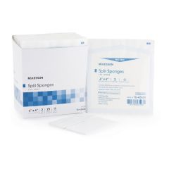 McKesson I.V. / Drain Split Dressing, 4 x 4