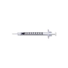 1/2 mL Lo-Dose Insulin Syringe 28g x 1/2 Micro-Fine IV Needle - Box of 100