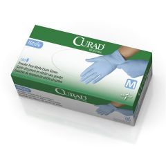 CURAD Nitrile Exam Gloves - Medium - Box of 150