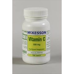 McKesson Vitamin C Nutritional Supplement Tablets - Bottle of 100