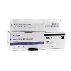 McKesson Intermittent Female Straight Tip PVC Catheter