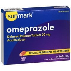 Sunmark Omerprazole Antacid