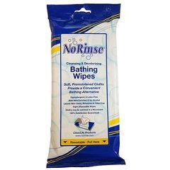 No Rinse Bathing Wipes - Bathing Wipe Washcloths