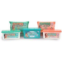 Cuties Baby Wipes Fragrance Free - Soft Pack - Fragrance Free - Soft Pack - Case of 864