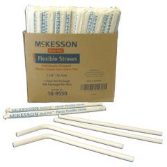 McKesson Flexible Drinking Straw