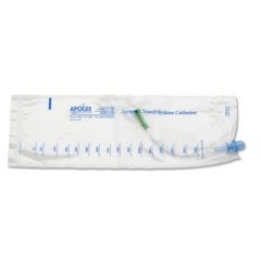 Apogee Closed System Intermittent Catheter - Soft  - 14 Fr. - 16