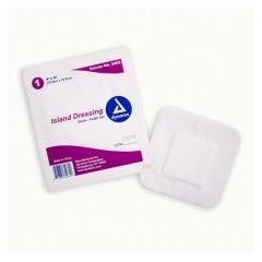 Gauze Island Dressing 4x4