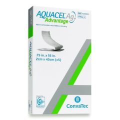 AQUACEL® Ag Advantage Ribbon Enhanced Hydrofiber Dressing with Silver